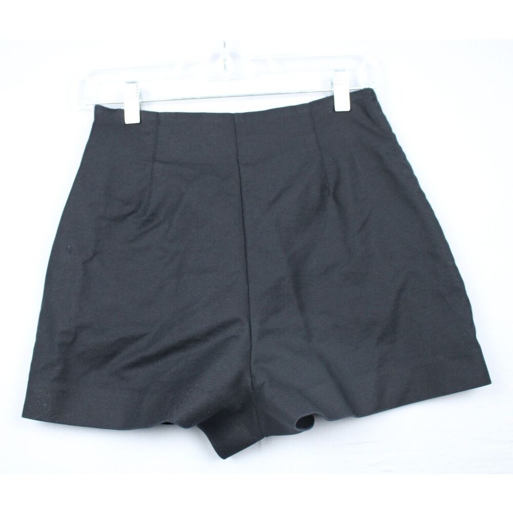Zara Mini Skirt Size 5 Black Side Zipper Summer Wear Chic